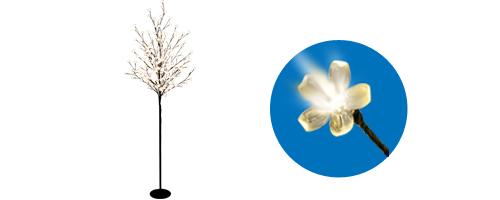 LED kvitnúca čerešňa - dekorácia, 200 LED
