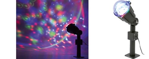 	LED projektor, svetelný efekt párty, 230V 